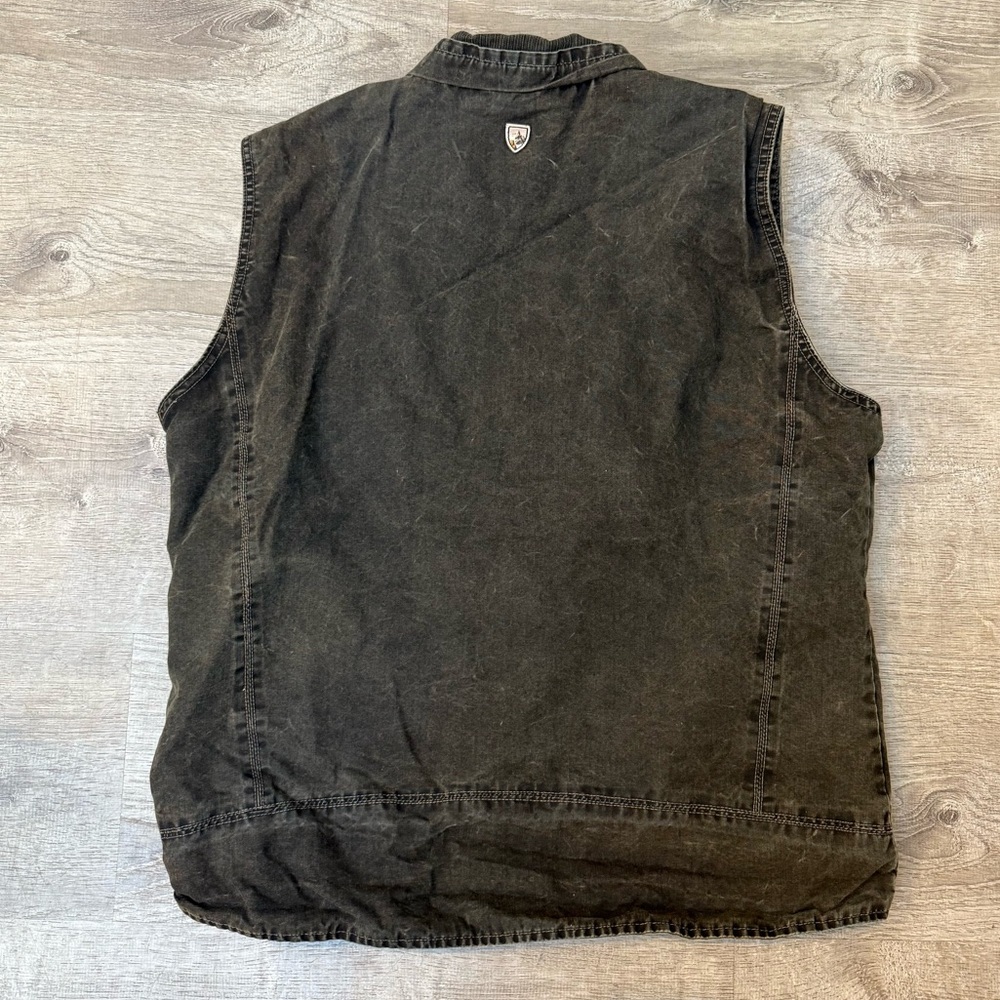 Vintage Patina Dye Men's Kuhl Vest XL - Picture 6 of 7